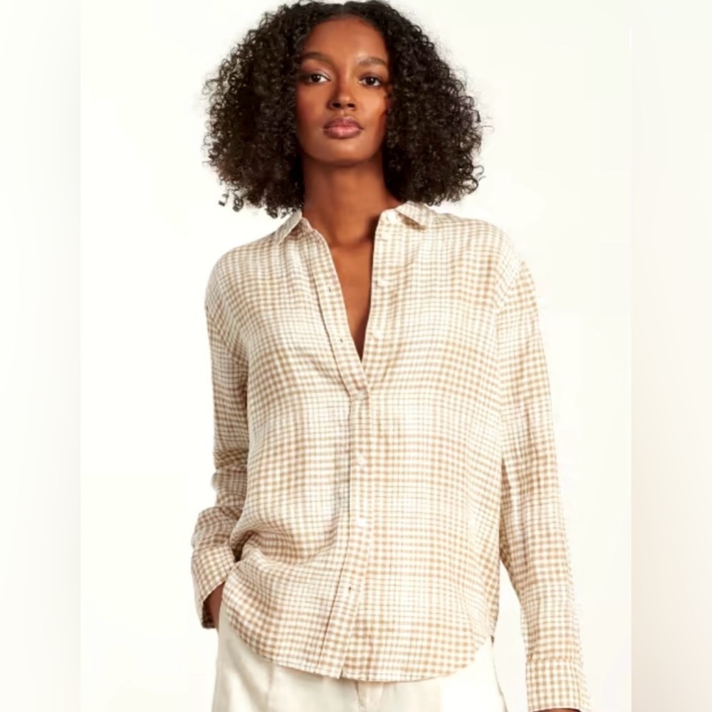 EVERLANE‎ The Relaxed Linen Shirt, Size 4